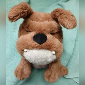 Jellycat Derreck Bulldog Brown Soft and Plush NWT Authentic